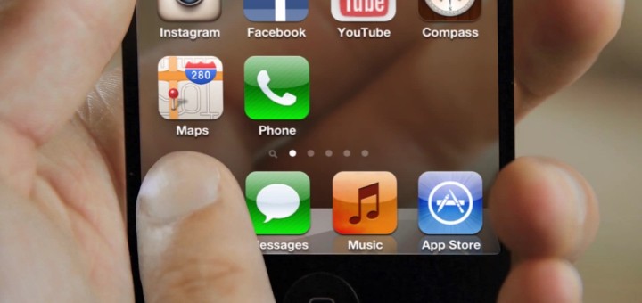 Transparent iPhone 5 concept