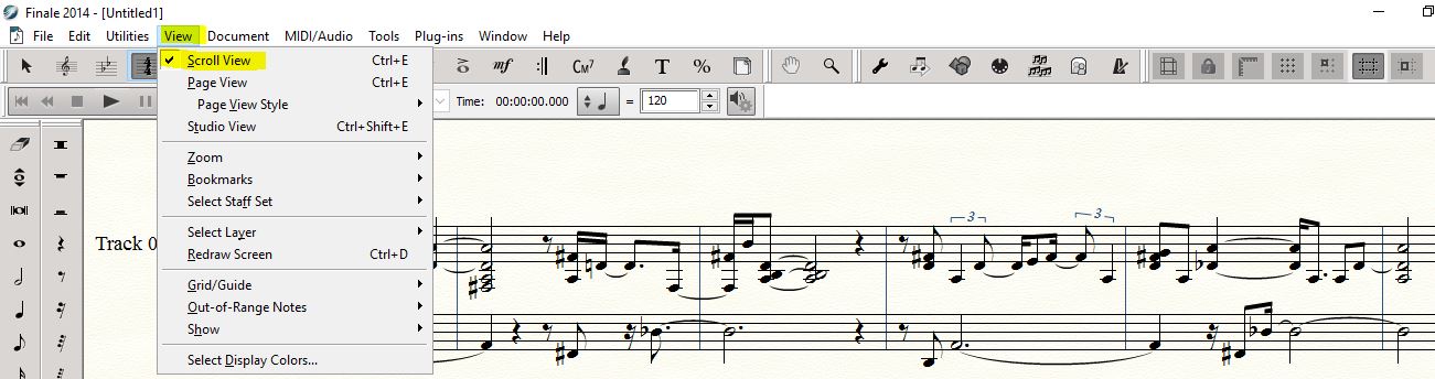 Visualizzazione lineare