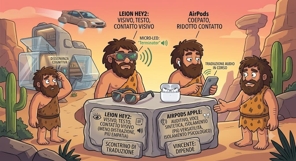 Leion Hey2 contro AirPods